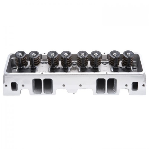 Edelbrock Cylinder Head, Victor Jr., Aluminium, Assembled, 64cc Chamber, 215cc Intake, For Chevrolet, 302, 327, 350, 400, Each