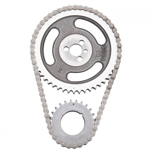 Edelbrock Timing Chain and Gear Set, Performer-Link, Double Roller, Iron/Steel Sprockets, For Chevrolet, Big Block, Set