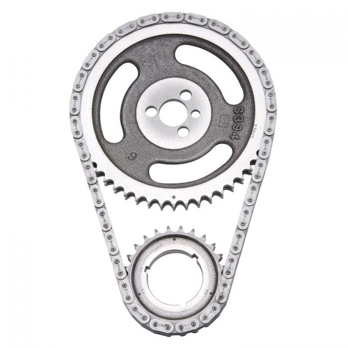 Edelbrock Timing Chain and Gear Set, Performer-Link, Double Roller, Iron/Steel Sprockets, For Chevrolet, Big Block, Set