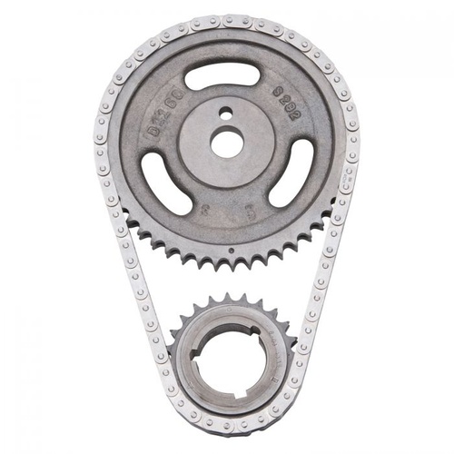 Edelbrock Timing Chain and Gear Set, Performer-Link, Double Roller, Iron/Steel Sprockets, For Oldsmobile, V8, Set
