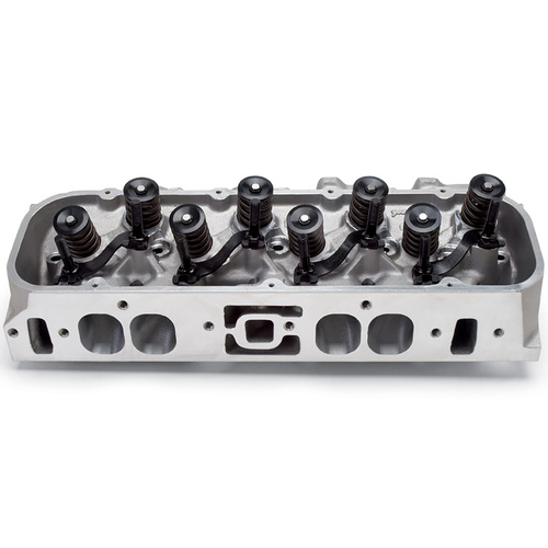 Edelbrock CYLINDER HEAD, CYL HEAD BBC E-CNC 325 OVAL PORT FOR HYD ROLLER CAM COMPLETE