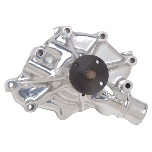 Edelbrock Water Pump, Mechanical, High-Volume, Aluminium, Polished, For Ford, Pickup, 5.0L, Each