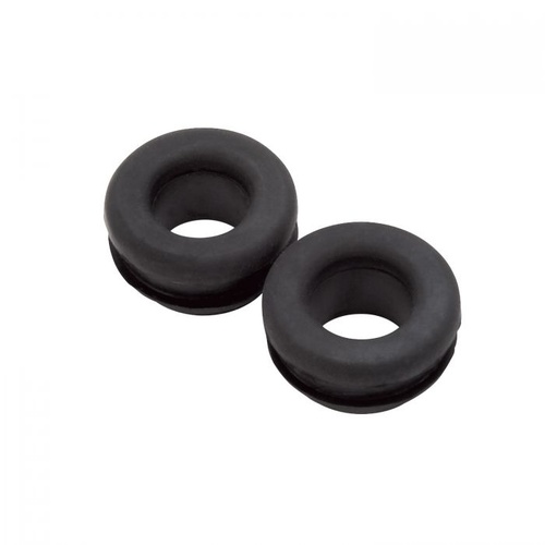Edelbrock Valve Cover Grommets, Rubber, PCV Style, 1.220 in. Outside Diameter, 0.750 in. Inside Diameter, Pair
