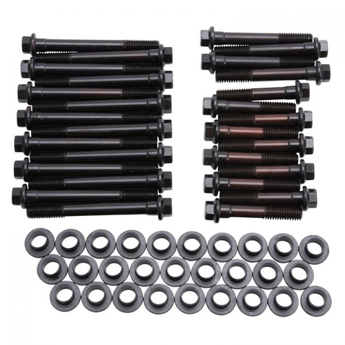 Edelbrock Cylinder Head Bolts, Hex Head, AMC 1967-69, V8, with Stock, Performer, Performer RPM Heads, Kit