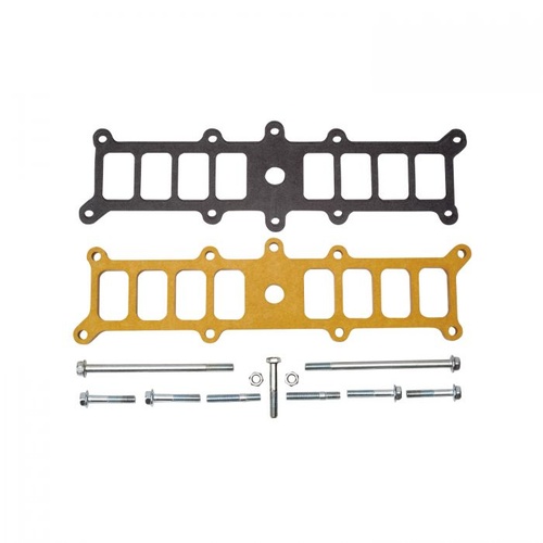 Edelbrock Intake Manifold Spacer, Wood, 0.50 in. Thick, Gaskets, Hardware, for Use On EDL Performer EFI, For Ford, 5.0L, Kit