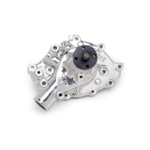 Edelbrock Water Pump, Mechanical, High-Volume, Aluminium, EnduraShine, Clockwise, For Ford, 289, 302, 351W, Each