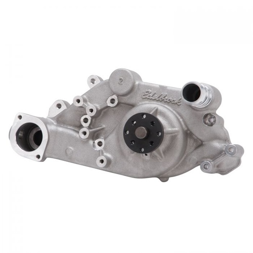 Edelbrock Water Pump, LS Victor Series High Performance Street, Mechanical, Standard-volume, Aluminium, Natural, Reverse Rotation, For Chevrolet, Each