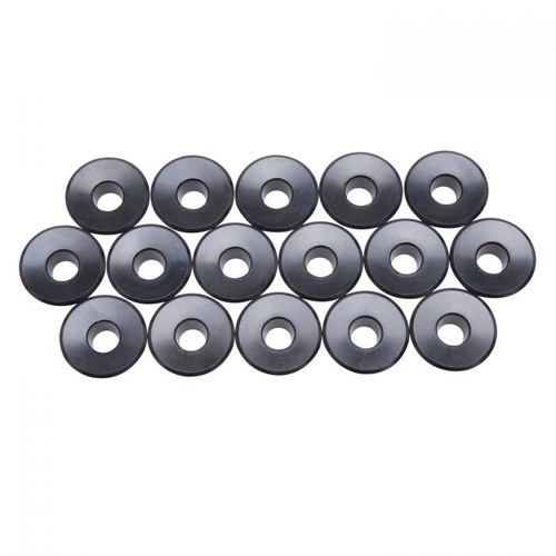 Edelbrock Valve Spring Retainers, 7 degree, Steel, O.D. 1.460 in., Set of 16