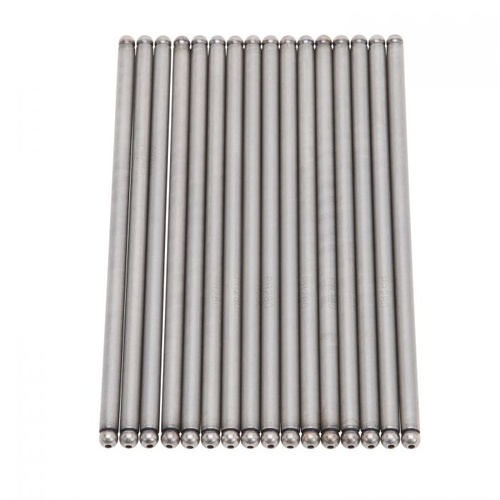 Edelbrock Pushrods, 5/16 in. Diameter, 8.150 in. Long, 4130 Chromoly, 0.080 Wall, For Guideplates, Set of 16