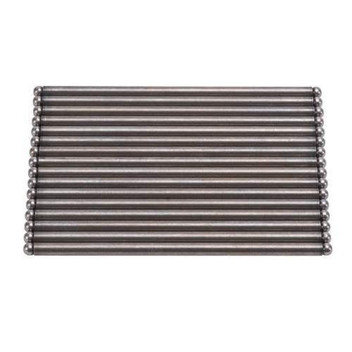 Edelbrock Pushrods, 5/16 in. Diameter, 7.250 in. Long, 4130 Chromoly, 0.080 Wall, For Guideplates, Set of 16