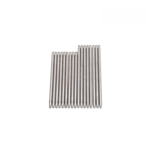 Edelbrock Pushrods, 3/8 in. Diameter, 7.800 in/8.800 in. Long, 4130 Chromoly, 0.080 Wall, Set of 16