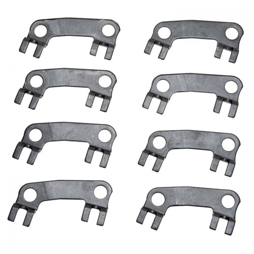 Edelbrock Pushrod Guideplates, 351c For Ford, 3.397in. Length, 0.11in. Thick, Steel, Set of 8