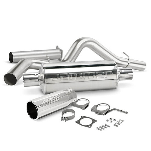 Edge Exhaust System, Jammer, Cat-back, Stainless Steel, Single, For Ford 7.3L SCLB/ECSB/LB, Kit