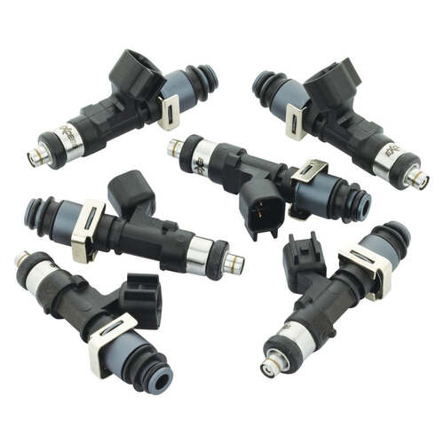 Excess Injectors, 1000cc @ 3bar Fuel Injector, 1989-2002 Nissan GTR R32, R33, R34, Wiring Adaptors incl, Exact Match Tuning Data, Set of 6