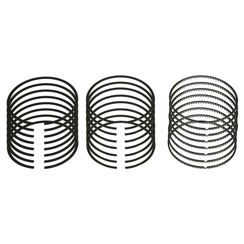 Sealed Power Piston Rings, Moly Iron, 4.155 in. Bore, 5/64 in., 5/64 in., 3/16 in. Thickness, 8-Cylinder, Set