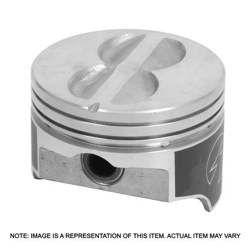 SPEED PRO Pistons, Hypereutectic, Flat, 4.155 in. Bore, 400ci SB For Chevrolet, Each (Minimum Order Qty 8)