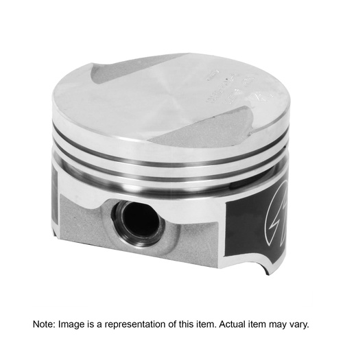 SPEED PRO Pistons, Hypereutectic, Flat, 4.155 in. Bore, 377ci SB For Chevrolet, Each (Minimum Order Qty 8)