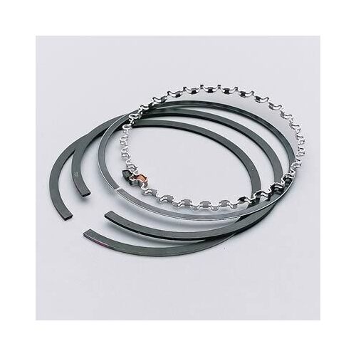 SPEED PRO Piston Rings, Plasma-Moly, File-Fit, 4.125 in. Bore, 5/64 in, 5/64 in, 3/16 in. Thickness, V8, Set