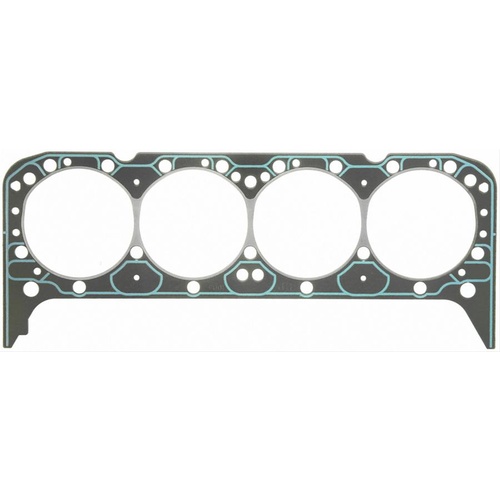 FELPRO Head Gasket, Composition Type, 4.166 in. Bore, .041 in. Compressed Thickness, For Chevrolet, Small Block, Each