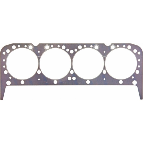 FELPRO Head Gasket, Composition Type, 4.190 in. Bore, .041 in. Compressed Thickness, For Chevrolet, Small Block, Each