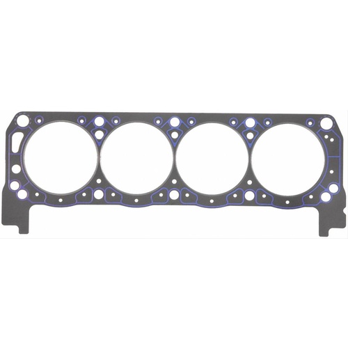 FELPRO Head Gasket, Composition Type, 4.145 in. Bore, .039 in. Compressed Thickness, For Ford, Small Block/351W, Each