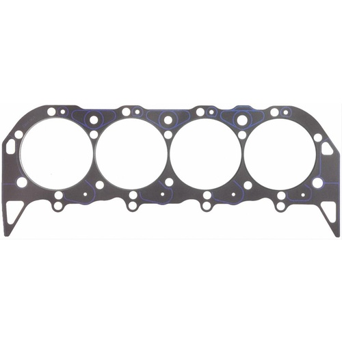 FELPRO Head Gasket, Loc Wire, Laminate, 4.640 in. Bore, .039 in. Compressed Thickness, For Chevrolet, 454/502, Each