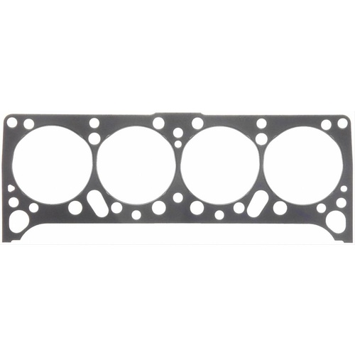 FELPRO Head Gasket, Composition Type, 4.300 in. Bore, .039 in. Compressed Thickness, For Pontiac, 389/400/421/428/455, Each