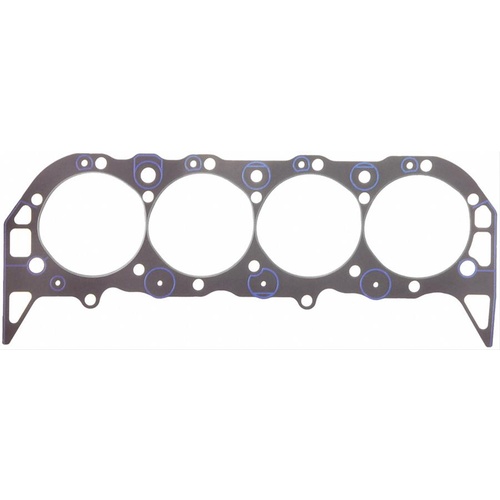 FELPRO Head Gasket, Composition Type, 4.540 in. Bore, .051 in. Compressed Thickness, For Chevrolet, Big Block, Each