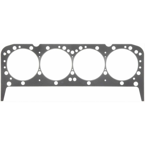 FELPRO Head Gasket, Composition Type, 4.200 in. Bore, .051 in. Compressed Thickness, For Chevrolet, Small Block, Each