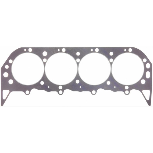 FELPRO Head Gasket, Composition Type, 4.620 in. Bore, .051 in. Compressed Thickness, For Chevrolet, 366-454, Each