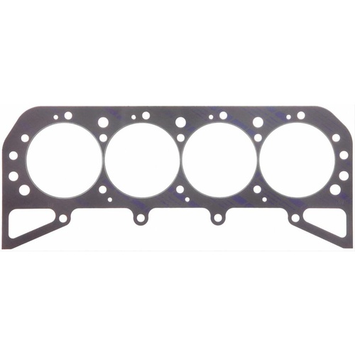 FELPRO Head Gasket, Pro Stock V8 500, DRCE with 4.900 in. Bore Centers, 4.700 in. Bore, .051 in. Thickness, Each