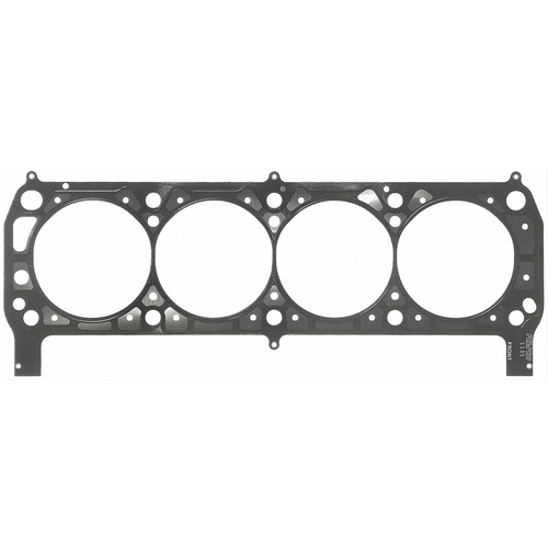 FELPRO Head Gasket, Multi-Layer Steel, 4.200 in. Bore, .041 in. Compressed Thickness, For Ford, SVO, V8, Each