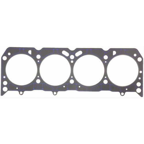 FELPRO Head Gasket, Composition Type, Marine, 4.250 in. Bore, .039 in. Compressed Thickness, For Oldsmobile, 455, Each