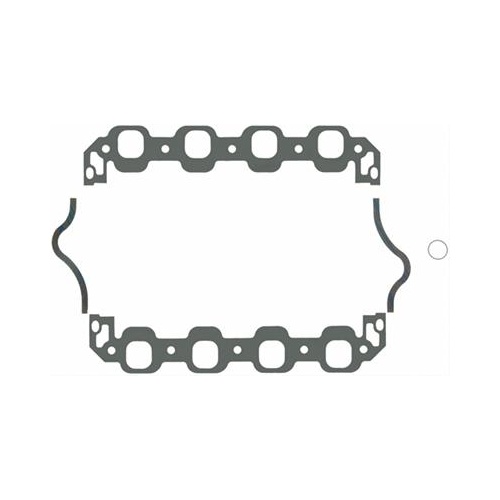 FELPRO Intake Manifold Gaskets, Composite, 460 Motor Sports Port, .060 in. Thick, For Ford, 429, 460, Set