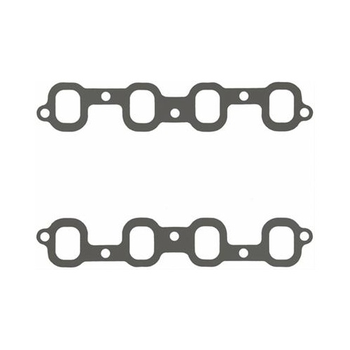 FELPRO Gasket, Manifold, Intake, For Chevrolet, V8, 265-400, Small Block, Set