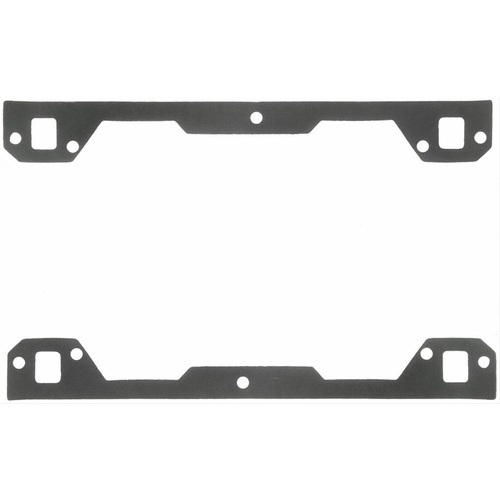 FELPRO Gasket, Manifold, Intake, For Chevrolet, V8, 265-400, 18 Degree Split Valley Cover, Set