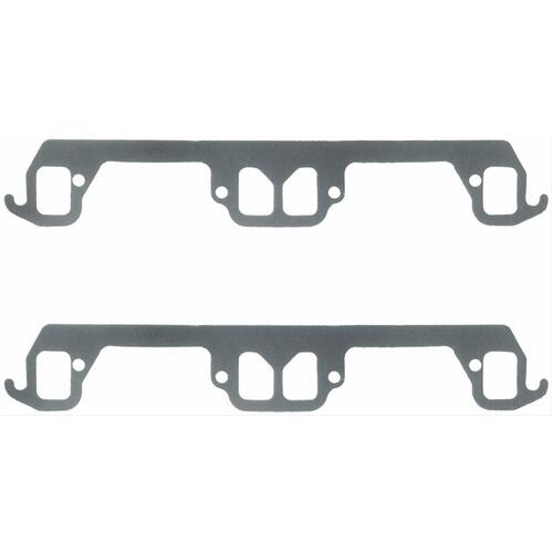 Exhaust Gaskets, Header, Steel Core Laminate, Rectangular Port, Chrysler, Small Block, Set