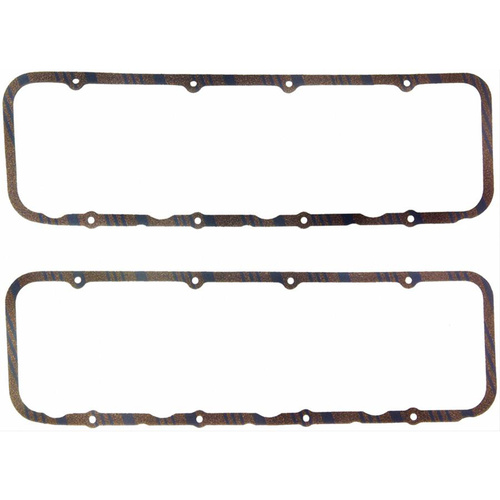 FELPRO Valve Cover Gaskets, CorkLam, Cork/Rubber with Steel Core, For Chevrolet, Big Block, Pair