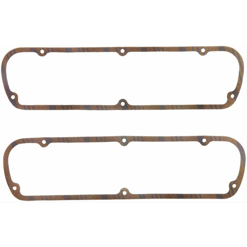 FELPRO Valve Cover Gaskets, CorkLame, Cork/Rubber with Steel Core, For Ford, For Lincoln, For Mercury, Small Block/351W, Pair