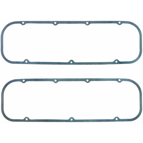 FELPRO Valve Cover Gaskets, Composite with Steel Core, 0.094 in. Thick, For Chevrolet, Big Block, Pair