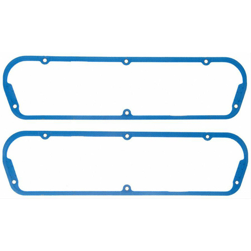 FELPRO Valve Cover Gaskets, Rubber with Steel Core, For Ford, For Lincoln, For Mercury, Small Block, Pair