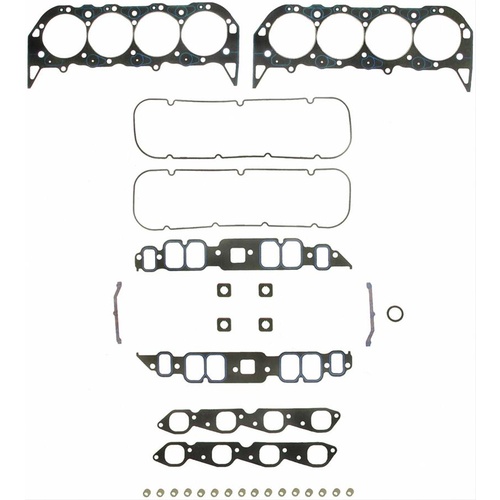 FELPRO Marine Top End Gasket Set Suit Big Block For Chevrolet Gen V 502-540