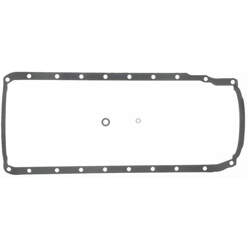 FELPRO Marine Oil Pan Gasket, Oil Pan Gaskets, PermaDry, Marine, Rubber, Chevrolet Gen 6 BBC 454, 502, Set