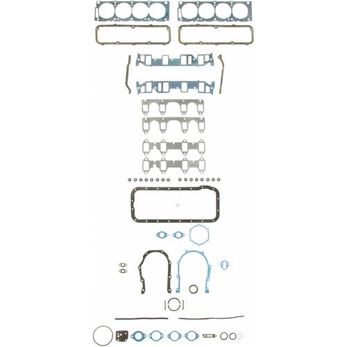 FELPRO Gasket Set, Full Set, BB Ford, FE , 332, 352, 361, 390, 406, 410, 427, 428, Set