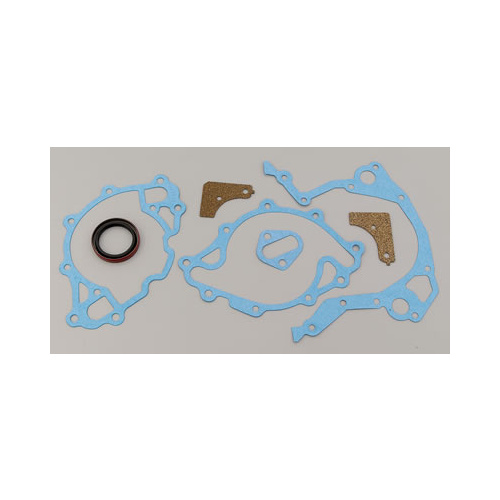 FELPRO Gaskets, Timing Cover, Cork/Rubber, For Ford, Small Block Kit, Early/pre EFI.