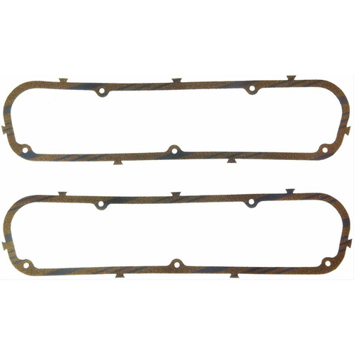 FELPRO Valve Cover Gaskets, Cork, For Chrysler, For Dodge, For Plymouth, V8, Pair