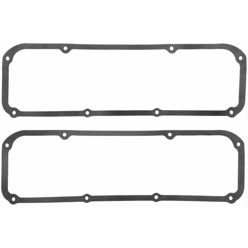 FELPRO Valve Cover Gaskets, Rubber, Bricklin, DeTomaso, For Ford, For Lincoln, For Mercury, V8, Pair