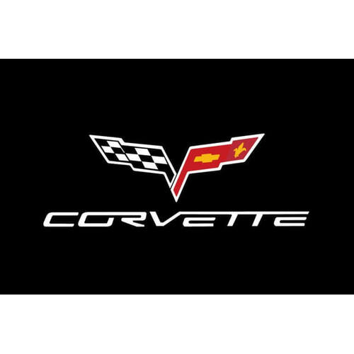 Fender Gripper Front End Cover 2005-13 C6 Corvette Logo, Each