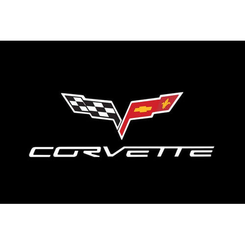 Fender Gripper Fender Cover, C-6 Corvette Logo, Each