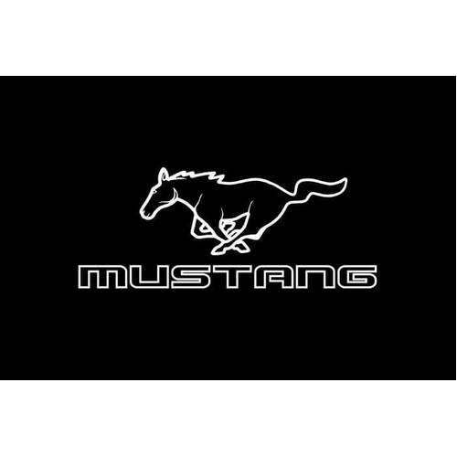 Fender Gripper Trunk Mat, w/ Running Pony Logo, 64-70 For Ford Mustang, Each